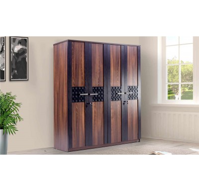 Carvin 4 Door Wardrobe By Damro